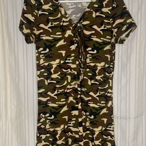 XL Women’s Leopard Short Dress